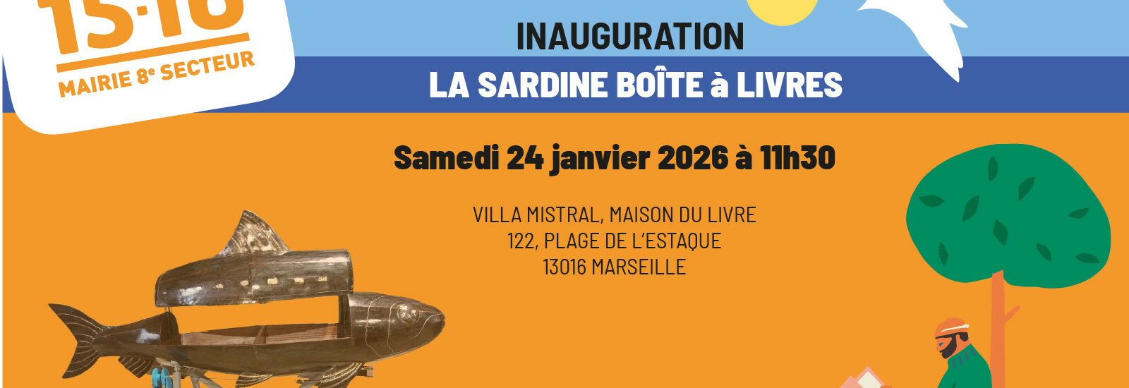 Photo d'illustration de la Mairie de Marseille 15e et 16e arrondissements